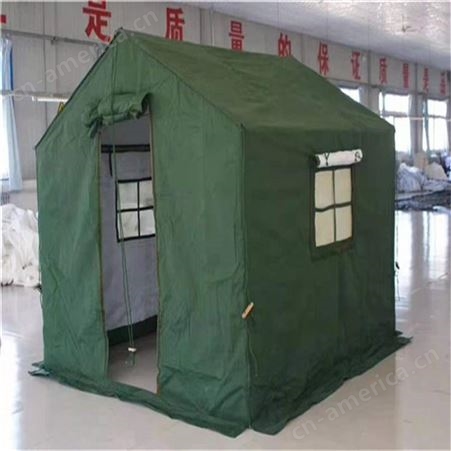 3x4 M6 抗震应急单棉救灾帐篷